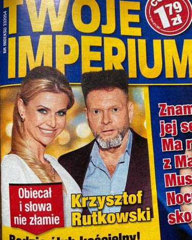 Krzysztof Rutkowski na okładce Twojego Imperium