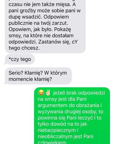 Edyta Pazura publikuje SMS-y od opiekunki