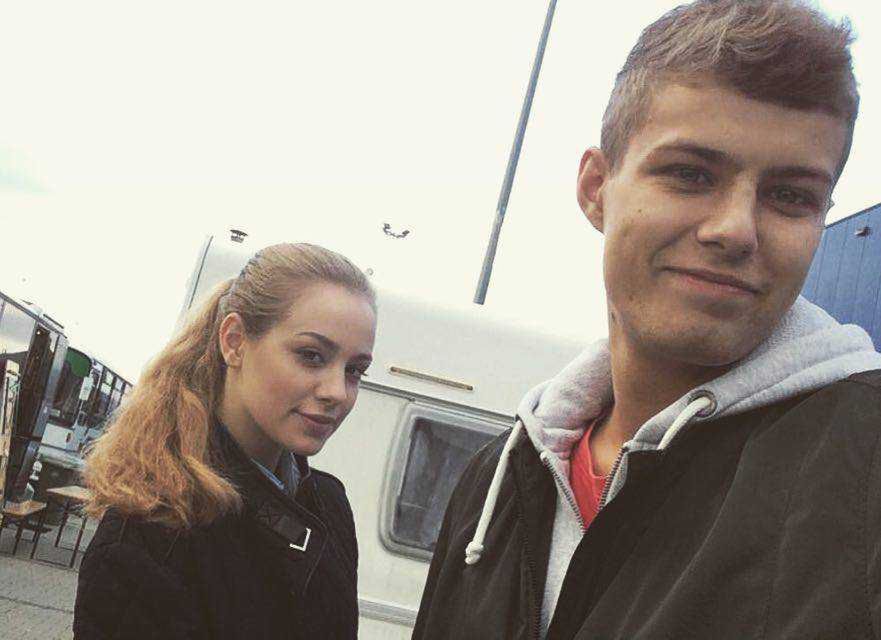 Wiktoria Gąsiewska i Mateusz Gąsiewski