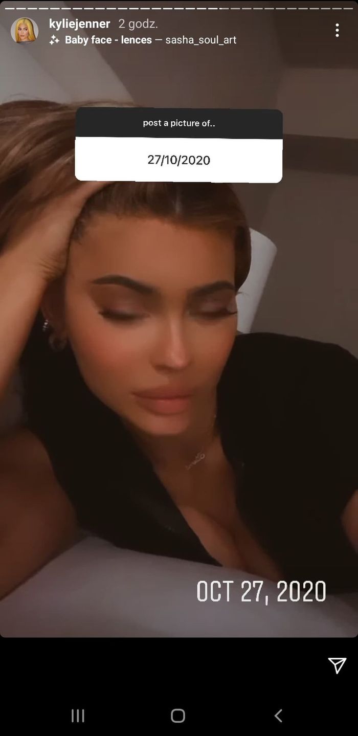 Kylie Jenner - zdjęcie opublikowane na prośbę internautów