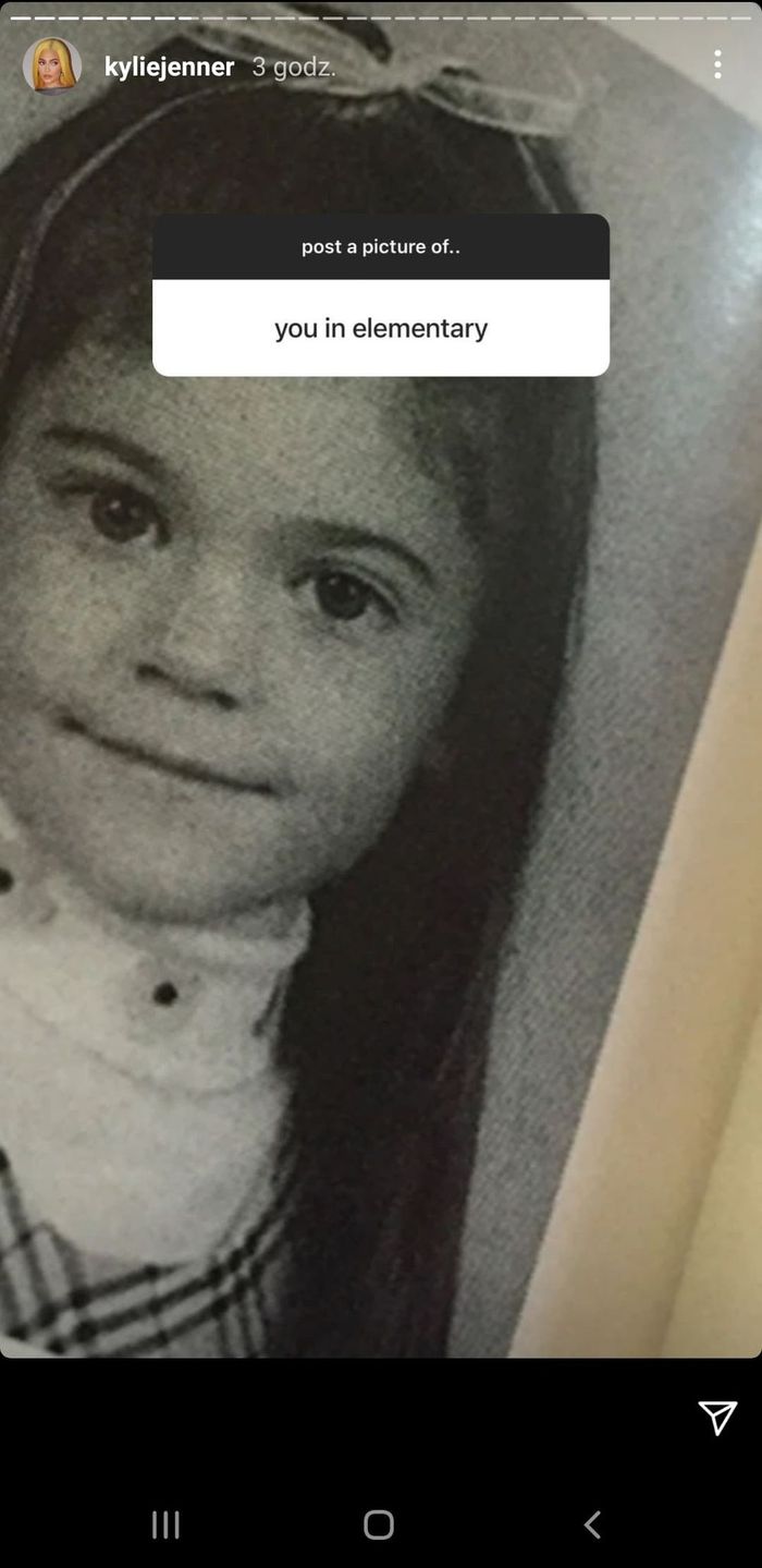 Kylie Jenner - zdjęcie opublikowane na prośbę internautów