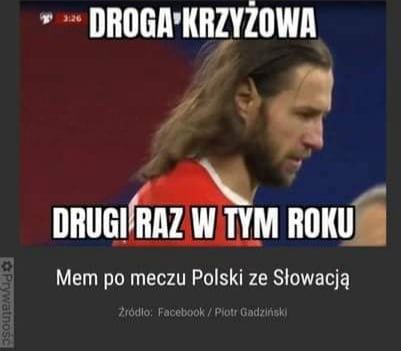 Euro 2020 - memy po meczu Polska-Słowacja