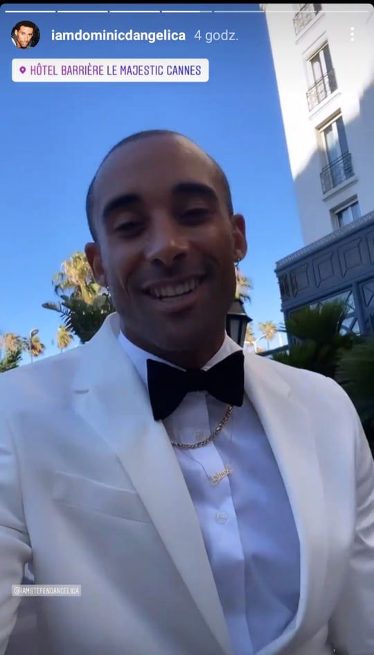 Dominic D'Angelica w Cannes