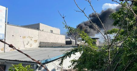 Niebezpieczny pożar chemikaliów w Poznaniu