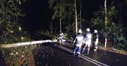 Nocny wyjazd strażaków