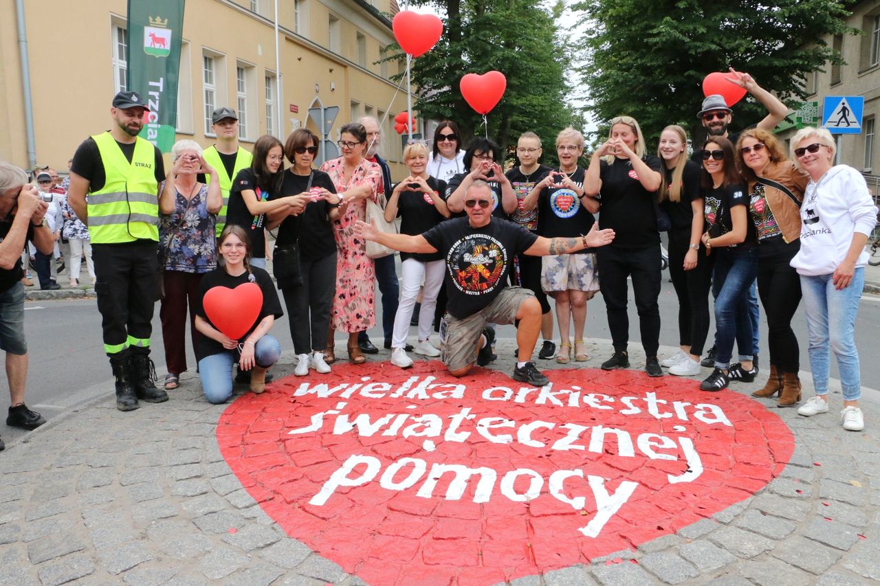 Trzcianka na rondo WOŚP