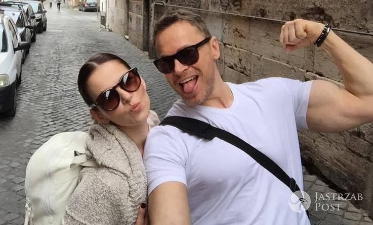 Paulina Sykut w Rzymie z mężem - zdjęcia