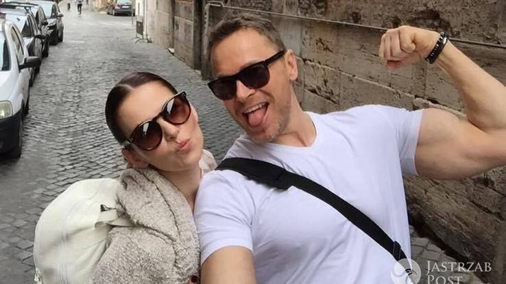 Paulina Sykut w Rzymie z mężem - zdjęcia