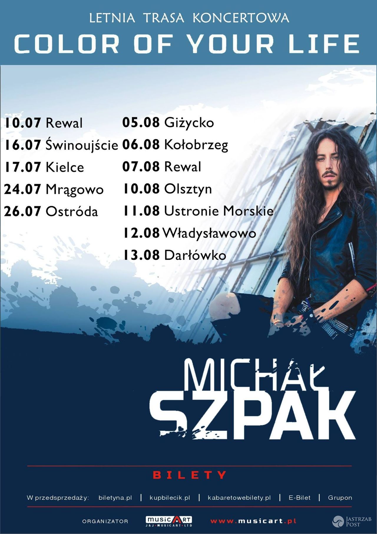 Trasa koncertowa Michała Szpaka