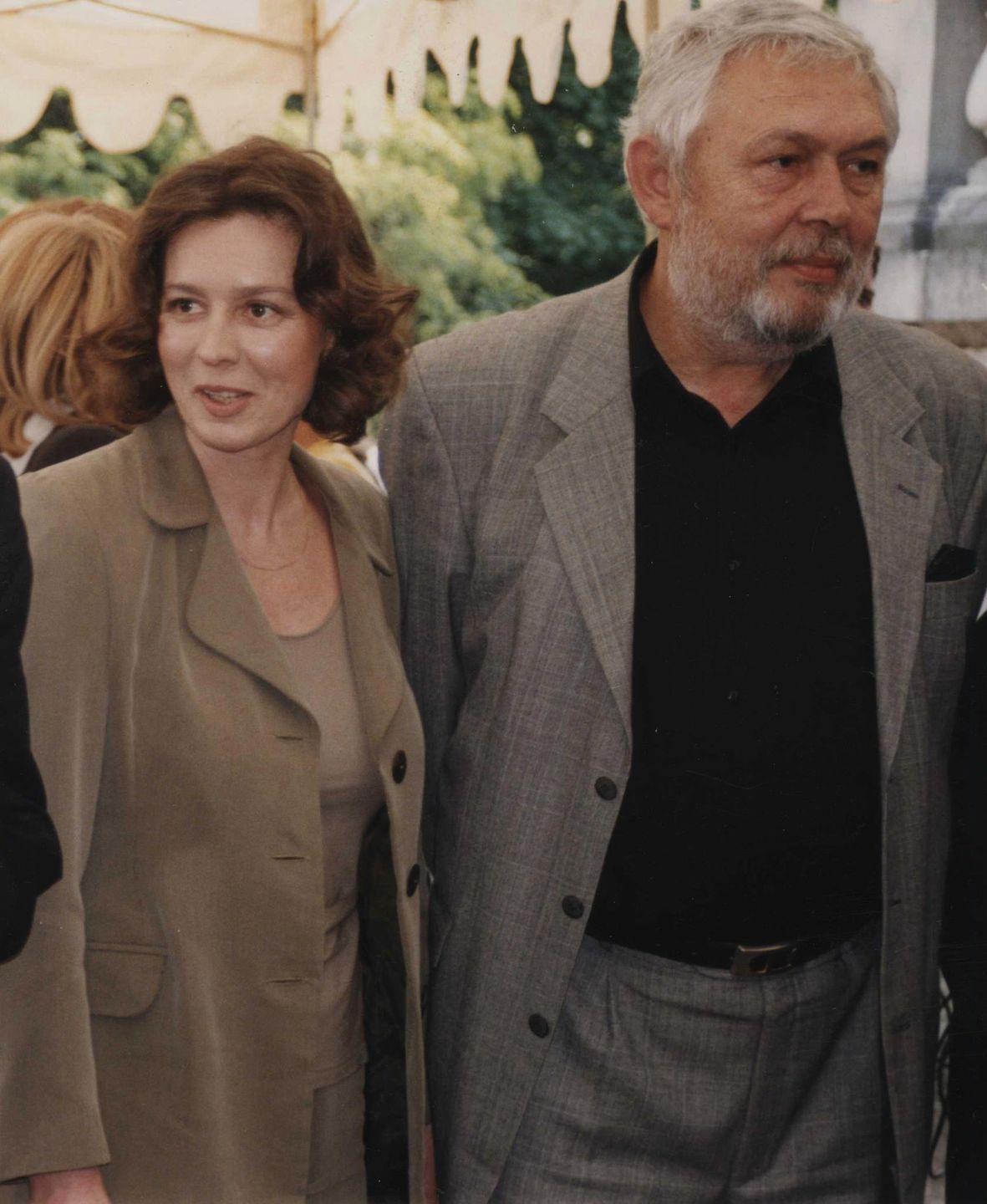 Jerzy Bińczycki z żoną (źródło: Facebook)
