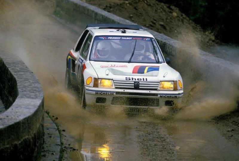 Peugeot 205 turbo 16 grupy B