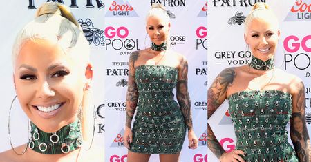 Odmieniona Amber Rose zachęca do zabawy nad basenem