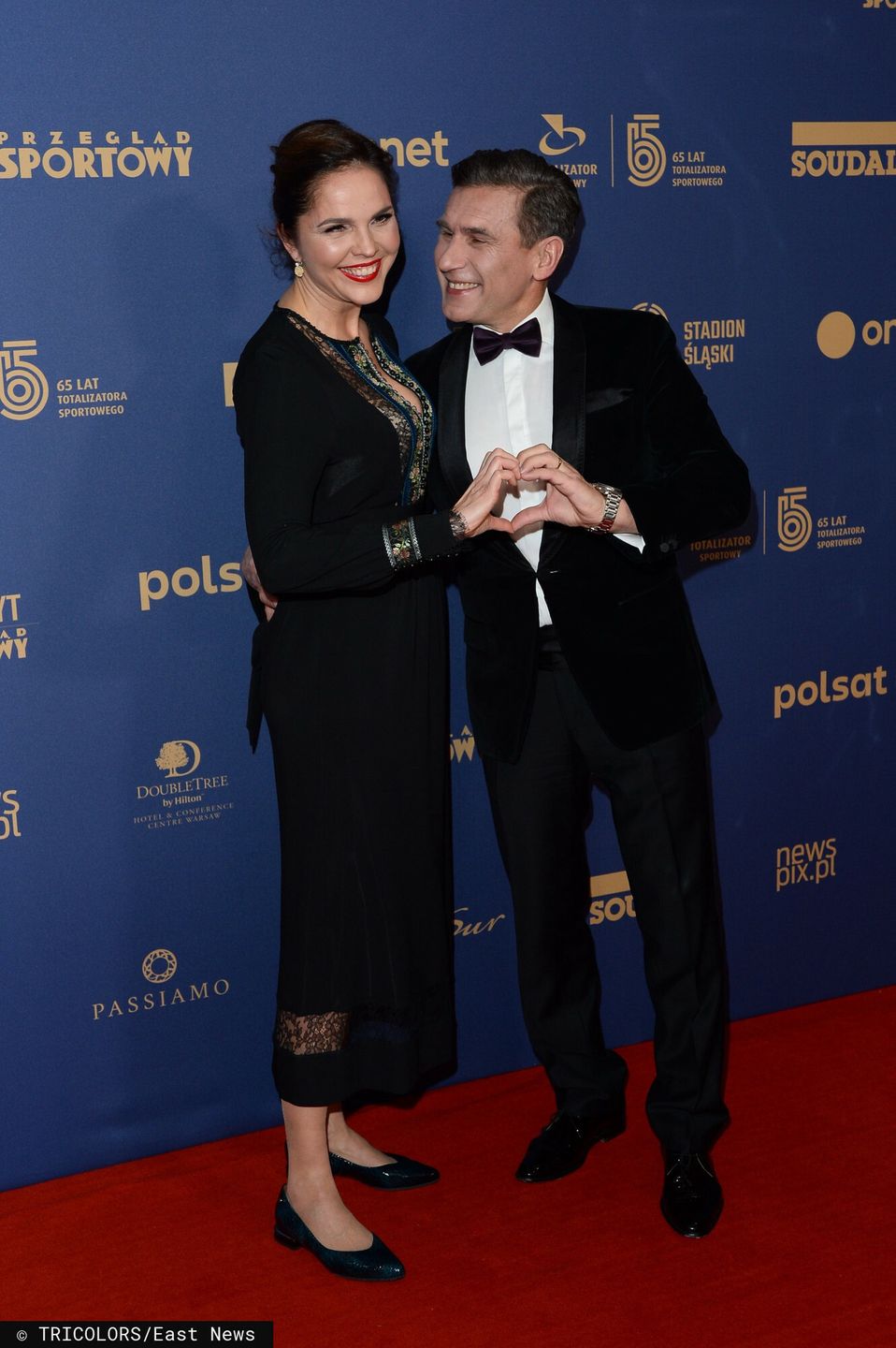 Robert Korzeniowski z żoną Justyną na Gali Mistrzów Sportu 2022