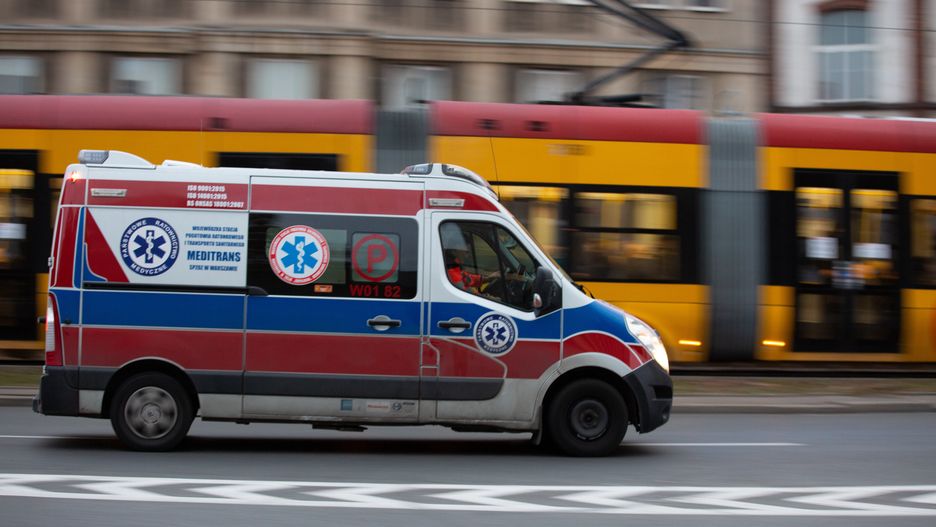 Warszawa. Poszkodowani trafili do szpitala