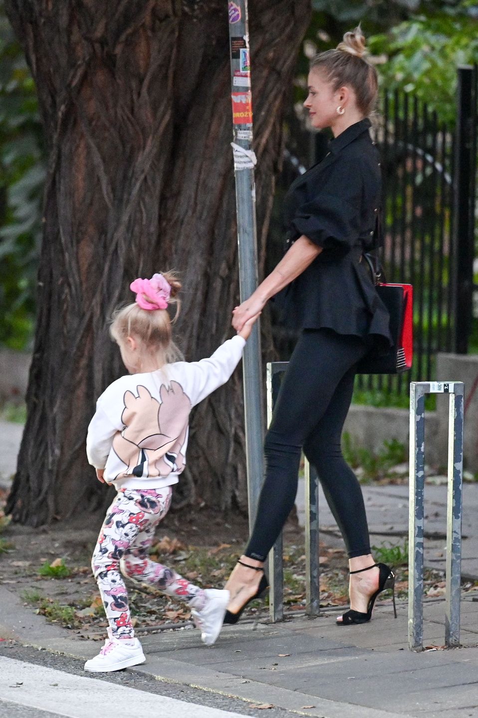 Paula Tumala z córką