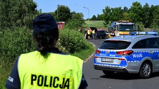 Dramat pod Wołominem. Wjechał hulajnogą pod pociąg