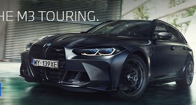 BMW M3 Touring reklamowany przez Mediaplus i SalesTube