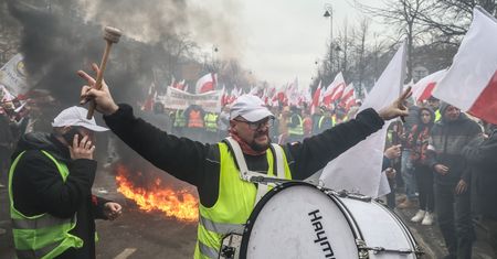 Paraliż Warszawy. Wielki protest rolników. Zobacz zdjęcia