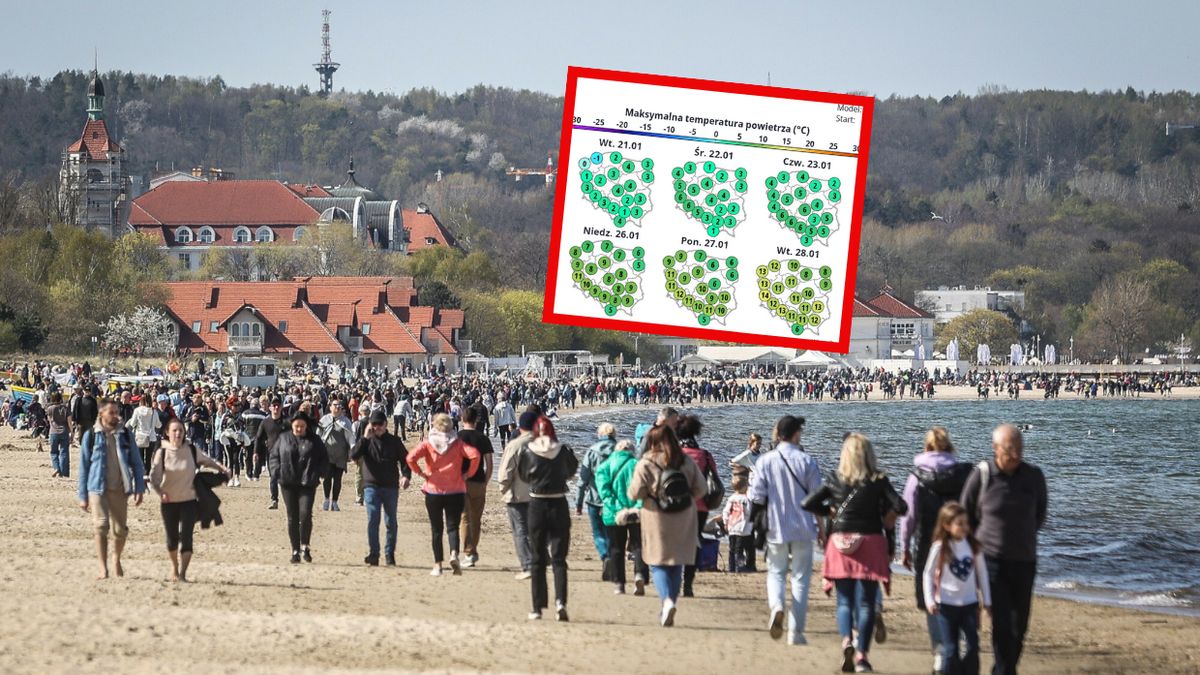 Pogoda w styczniu jak w marcu