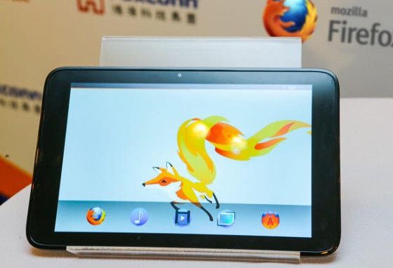 foxconn mozilla firefox os tablet wygląd z bliska ekran