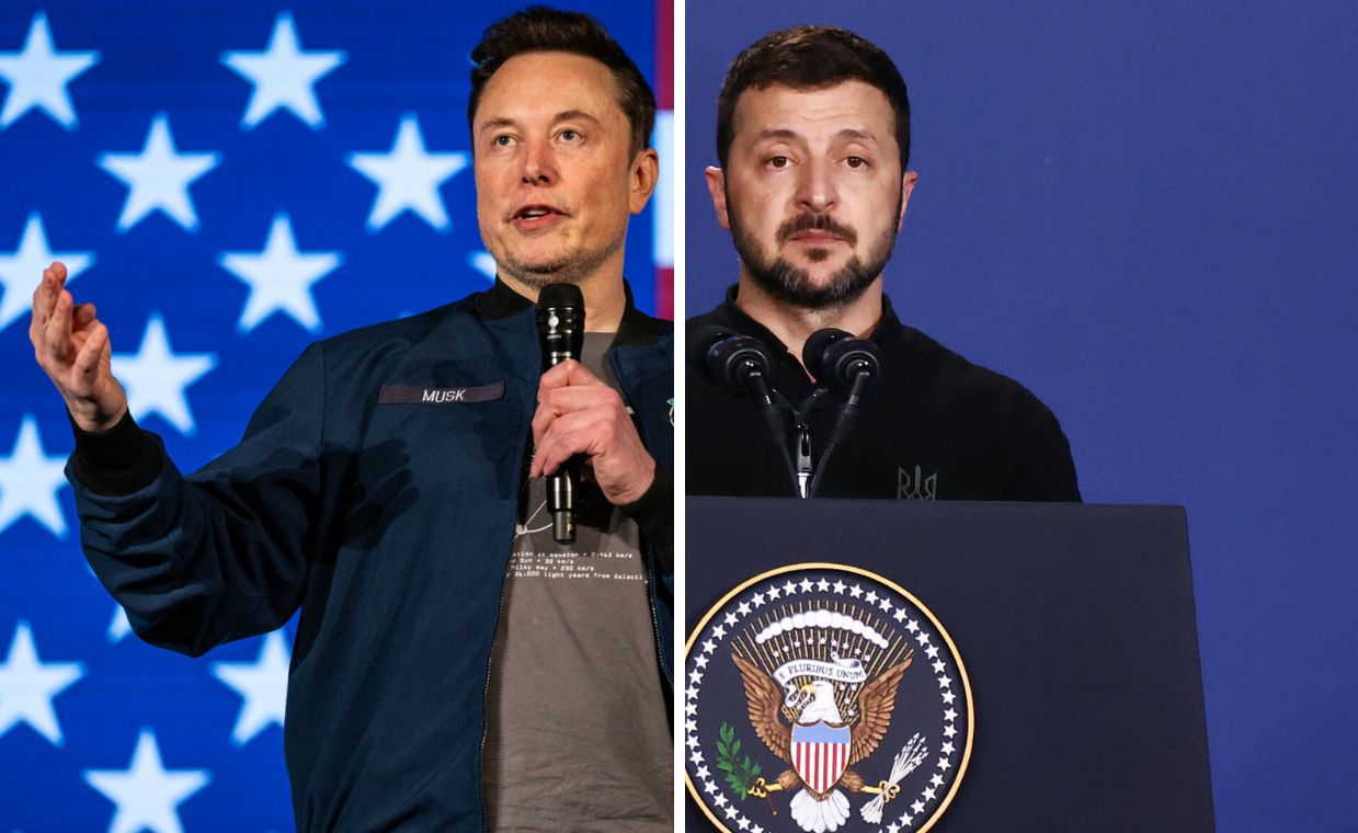 Musk wyśmiał Zełenskiego. "Niesamowite poczucie humoru"