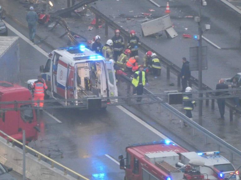 Katowice, wypadek