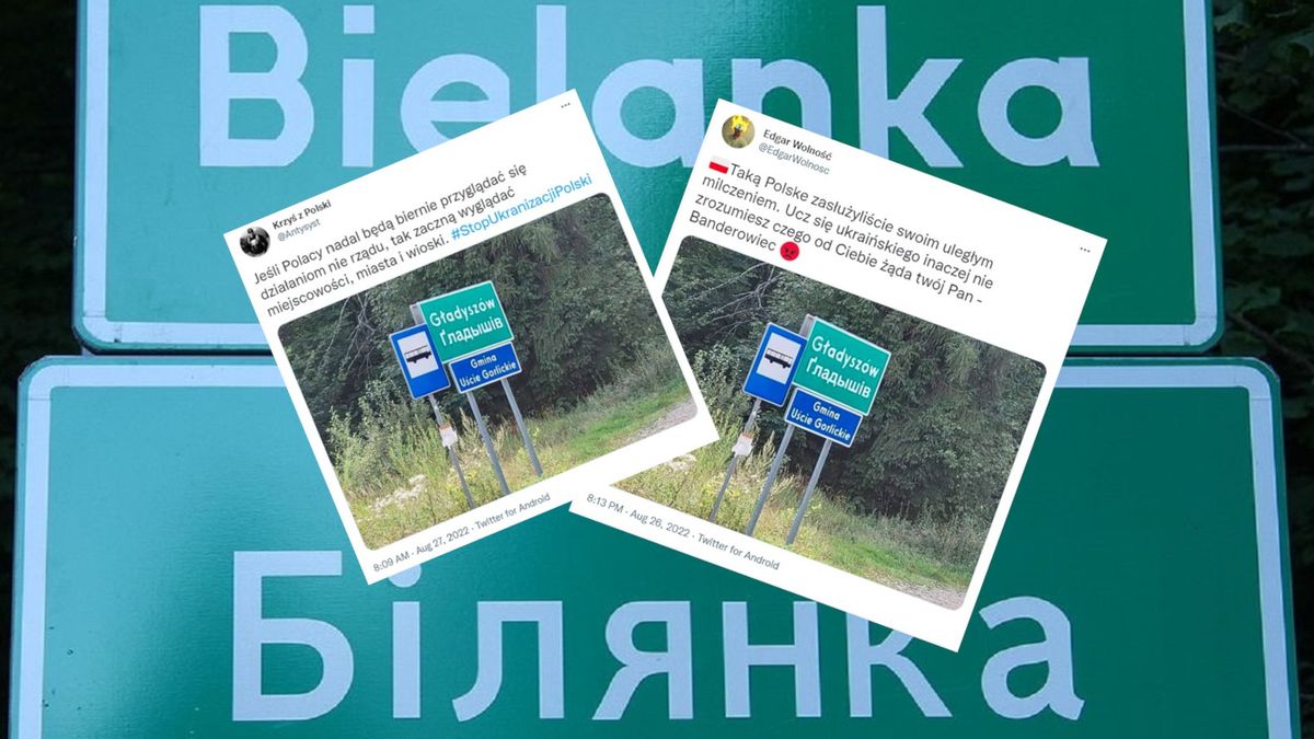 Nazwy w języku łemkowskim zostały umieszczone na tablicach ponad 10 lat temu