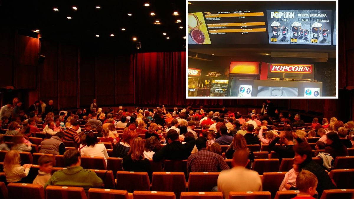 Ceny przekąsek w dwóch popularnych kinach