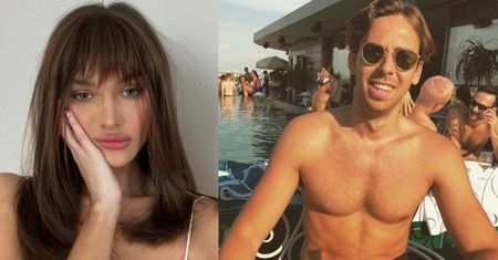 Syn Joanny Przetakiewicz w jacuzzi świętuje pierwszą rocznicę związku z modelką (FOTO)