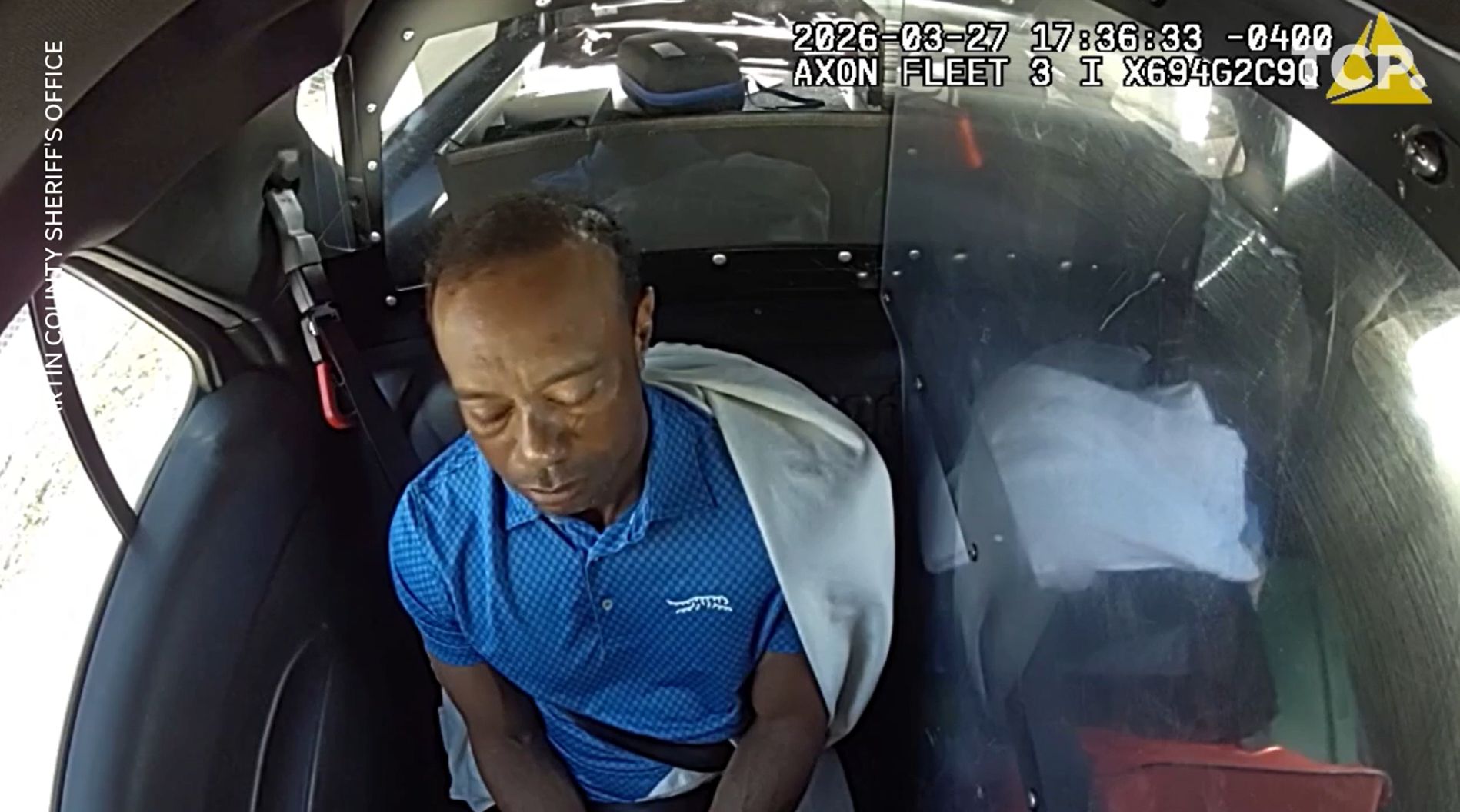 Tiger Woods po zatrzymaniu 