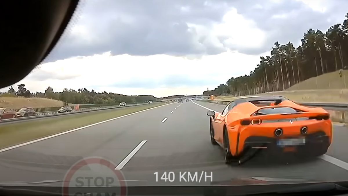 Kolejne ''wyścigi'' na autostradzie A1