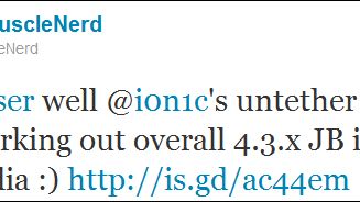MuscleNerd: Jailbreak untethered od i0n1ca jest "solidny" 1