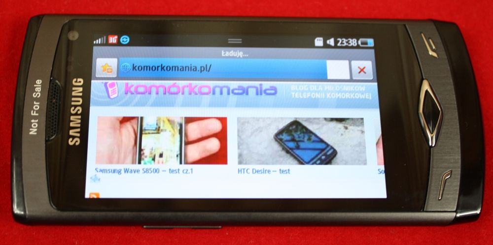 Samsung Wave S8500 - test cz.2 38