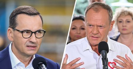 Morawiecki reaguje na słowa Tuska. "Zabierzcie z powrotem do Brukseli"