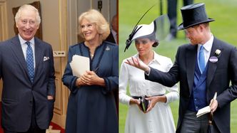 Dzieci Harry'ego i Meghan NIE BĘDĄ MOGŁY wziąć udziału w koronacji króla Karola, ale pociechy Kate i Williama już tak. Będzie afera?