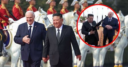 Tak obdarował Kima. Jedna rzecz wyjątkowo przypadła mu do gustu