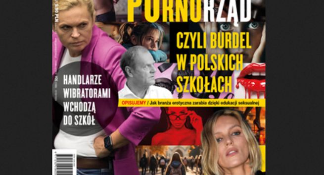 Ministerstwo Edukacji Narodowej pozwie „Gazetę Polską” za okładkę z "pornoszkołą"
