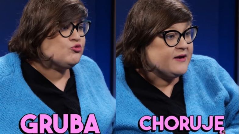 Dominika Gwit twierdzi, że nie promuje otyłości