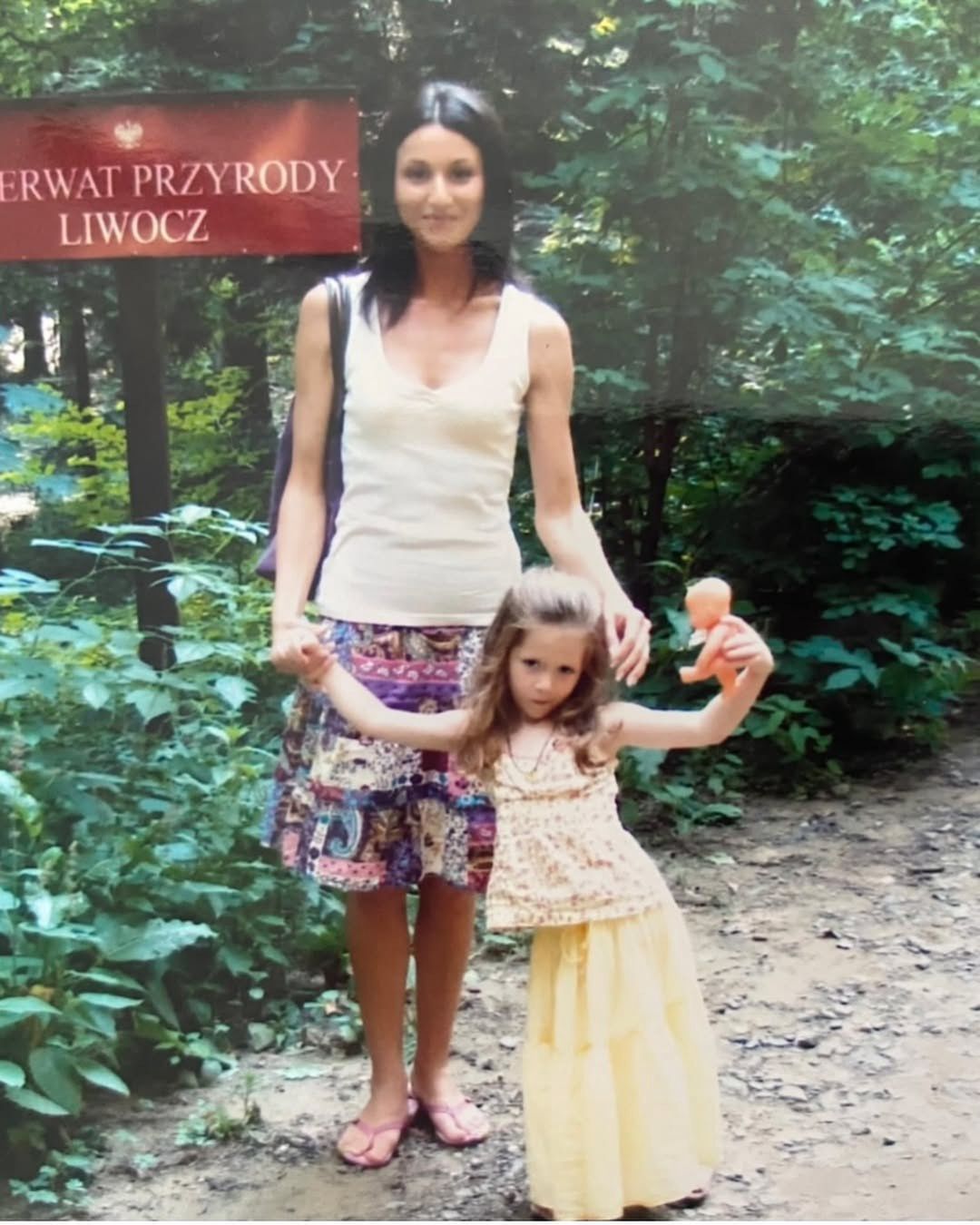 Roksana Węgiel z mamą