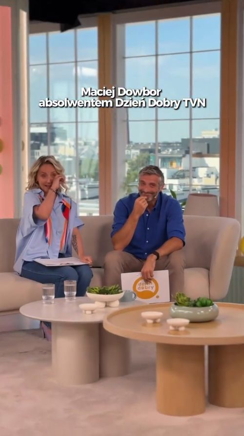 Maciej Dowbor żegna się z "Dzień dobry TVN"