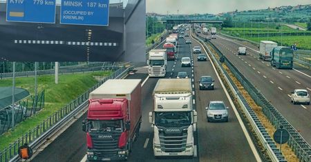 Hit z litewskiej autostrady. Przy nazwie Mińsk pojawił się mały dopisek