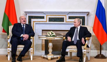 Łukaszenka na Kremlu. Dyktator wspomniał o Polsce [RELACJA NA ŻYWO]