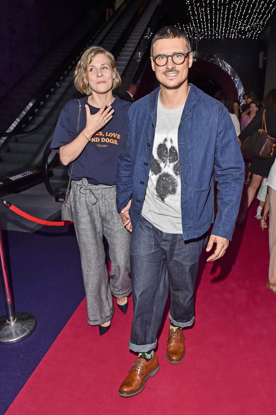 Mateusz Damięcki i Paulina Andrzejewska