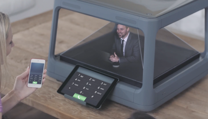 Holus to stół, który zmieni obrazy z Twojego smartfona w trójwymiarowe hologramy 3