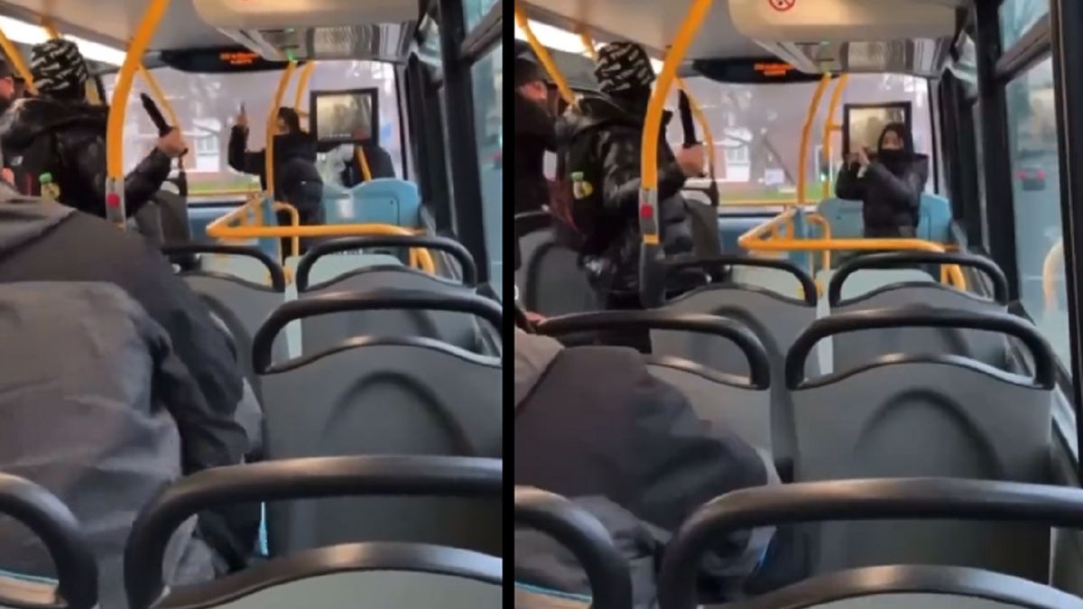 Do bójki doszło w autobusie w Londynie.