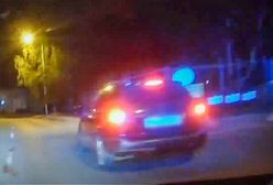 Sceny jak z filmu akcji w Zielonej Górze. Nagrali finał policyjnego pościgu