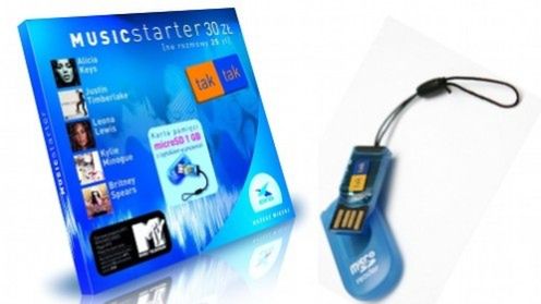 Muzyczny starter Tak Taka + karta pamięci 1