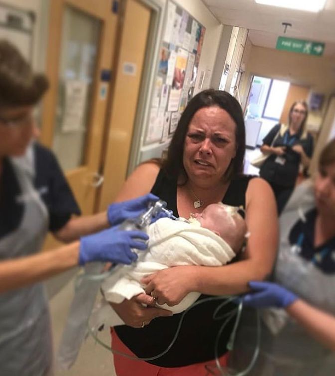 Kobieta chciała się podzielić wstrząsającą fotografią (Facebook)