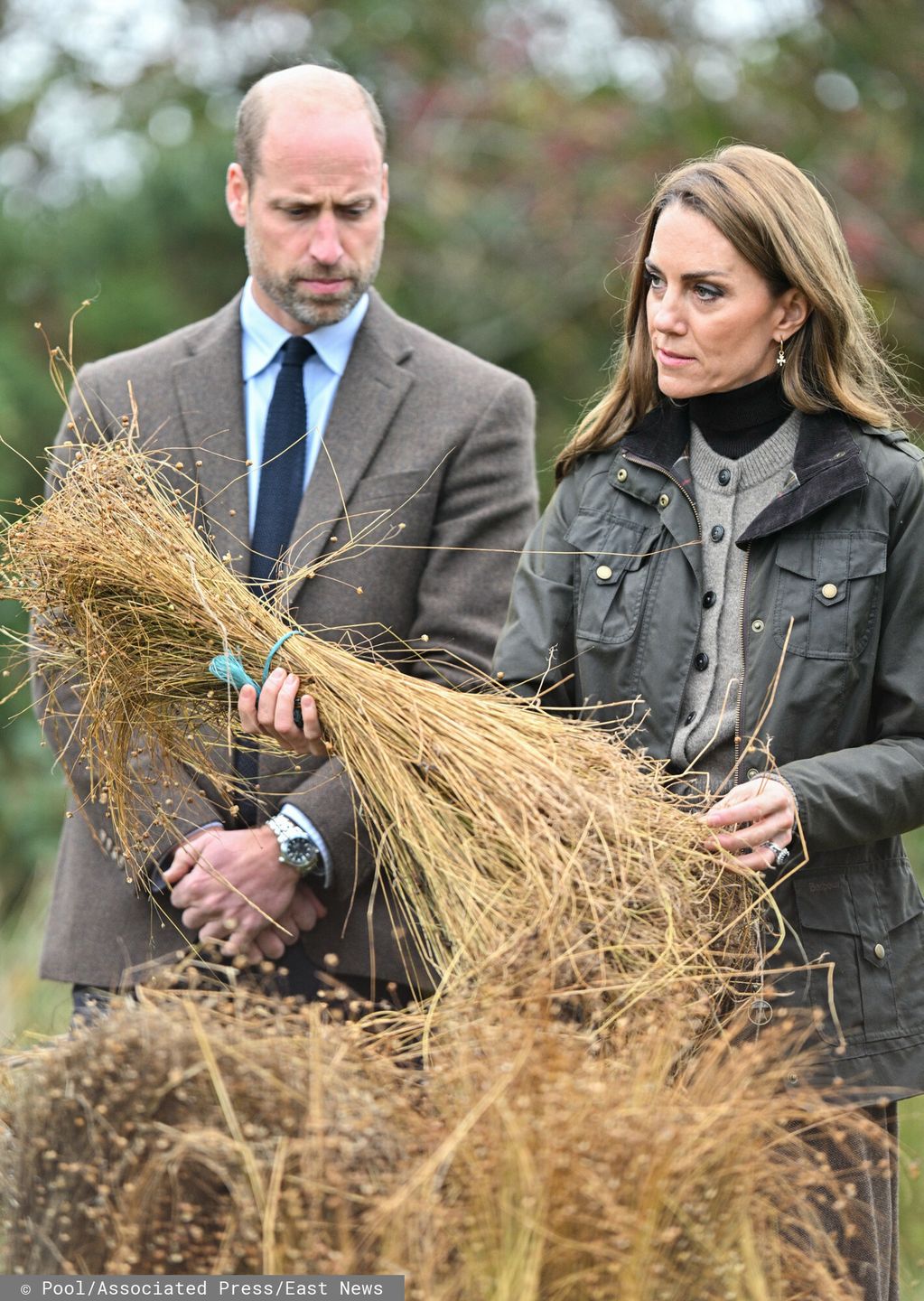 Książę William i księżna Kate u rolników w Północnej Irlandii