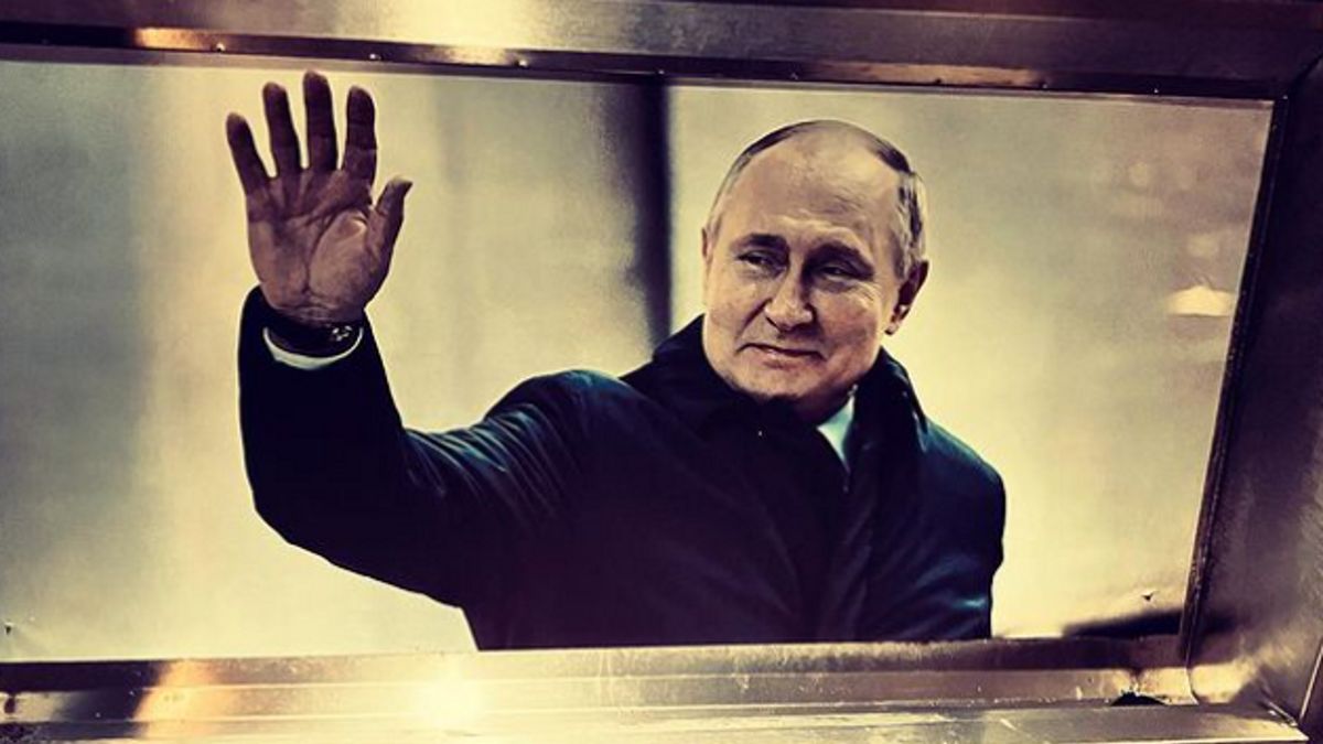 Fotografia Putina pojawiła się w toalecie